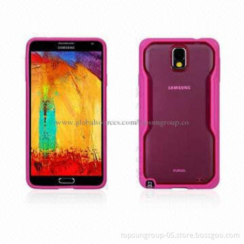 Frosted Shell Phone TPU/PC Covers for iPhone, Samsung S4, Machining Technology